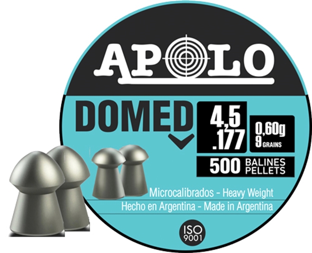 Picture of Apolo Pellets Apolo 177 Domed 9 Grain 500 Pack E19913 763571840344