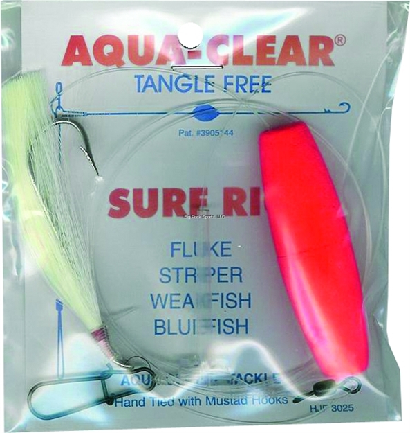 Picture of Aqua Clear Surf Rig 7/0 Circle Hook 2-1/2" Cigar Float Sr-1Ew