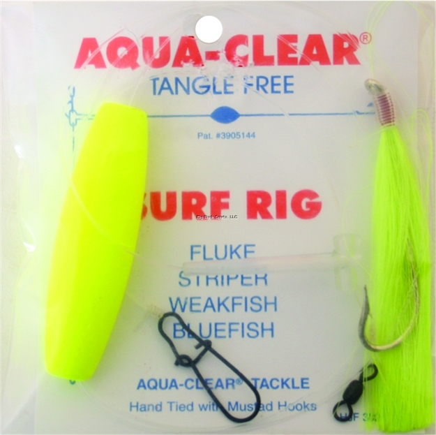 Picture of Aqua Clear Surf Rig Cht Float/Hair 3/0 EX LG Hook