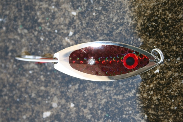 Picture of Aqua Dream Classic Weedless Willow Spoon, 3/8 Oz, Gold With Rootbeer Scale