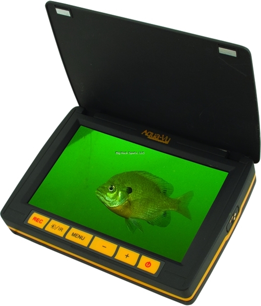 Picture of Aqua VU Micro 5.0 Revolution Pro, High Res Lcd With Integrated Spool Micro Camera & Depth, Temp, Dvr
