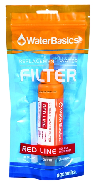 Picture of Aquamira Waterbasics Replacement Filter Red-Ii-120