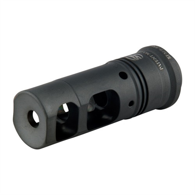 Picture of  Surefire Sfmb5561228 Suppressor Adapter Muzzle Brake 5.56X45mm Nato 1/2"-28 Tpi Stainless Steel