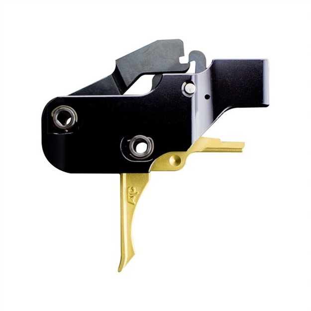 Picture of Ar-15 Adjustable Gold Flat Trigger