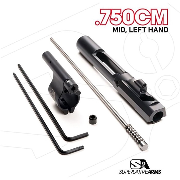 Picture of Ar-15 Adjustable Piston System W/Clamp .750'' Block Left Hand 430109777 -