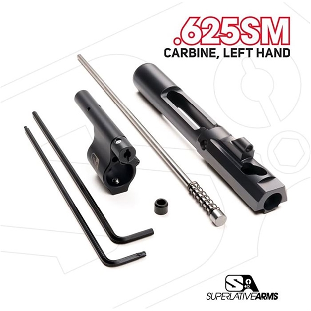 Picture of Ar-15 Adjustable Piston System W/0.625'' Gas Block Left Hand 430109794 -