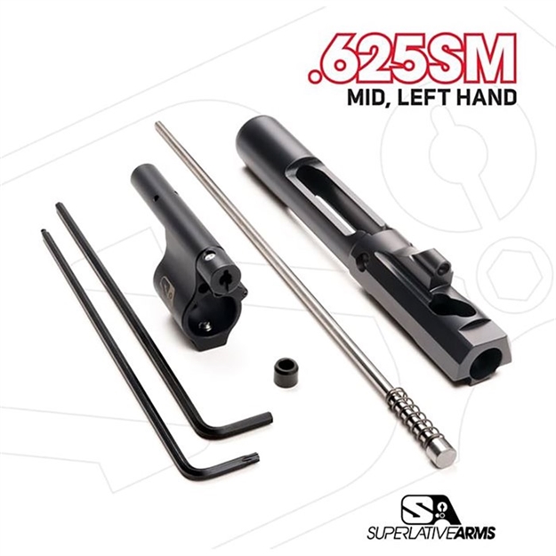 Picture of Ar-15 Adjustable Piston System W/0.625'' Gas Block Left Hand 430109795 -