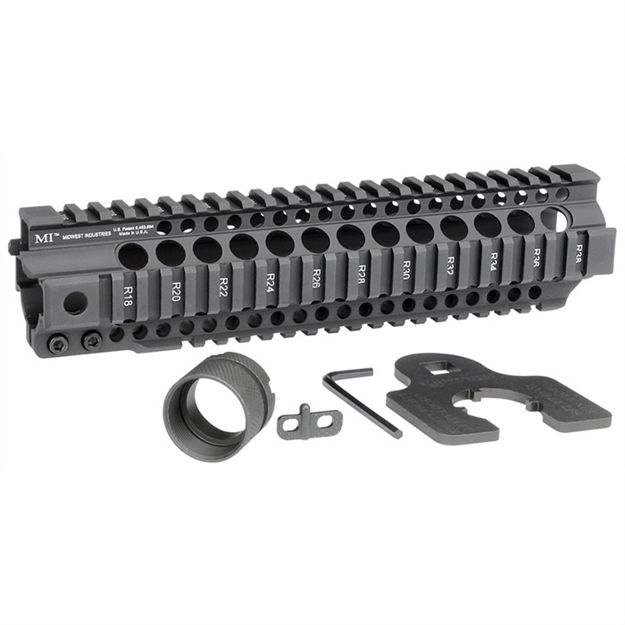 Picture of Midwest Industries Handguard Crt Picatinny 10" Fits Ar-15 MICRT10