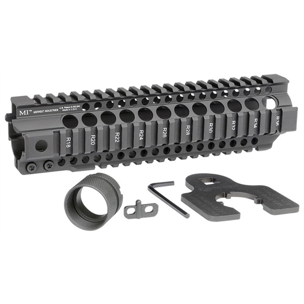 Picture of Midwest Industries Handguard Crt Picatinny 9.25" Fits Ar-15 MICRT925