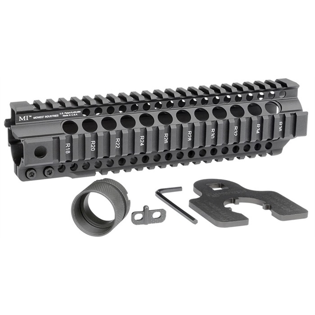 Picture of Midwest Industries Handguard Crt Picatinny 9.5" Fits Ar-15 MICRT95