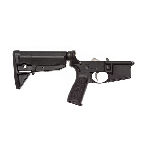 Picture of Bcm Lrgstkmod0blk Bcm Lower Mod 0 Multi-Caliber 7075-T6 Aluminum Black Synthetic Pistol Grip & Stock For Ar-Platform LRG-STK-MOD-0-BLK