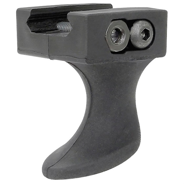 Picture of  Ergo 4201Ssbk Surestop Tactical Rail Hand Stop Black Polymer Fits Short Barrel Rifles/Shotguns For Picatinny Rails