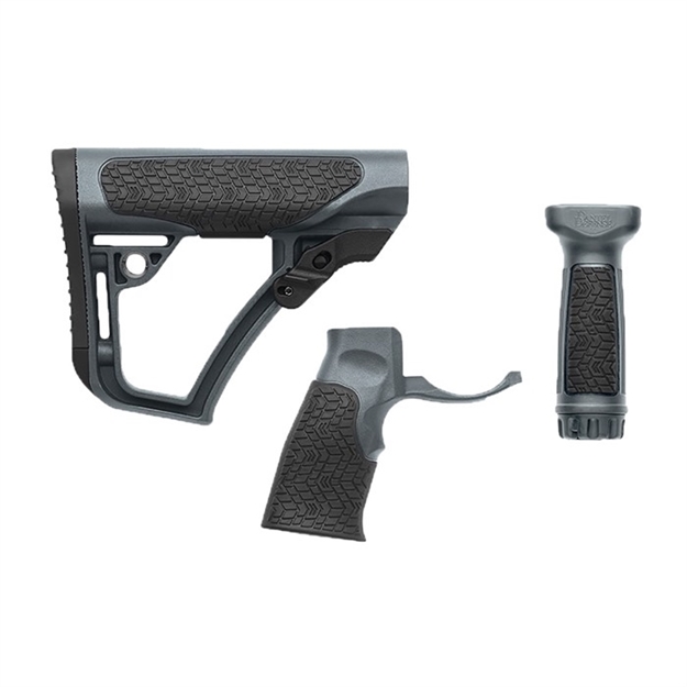 Picture of Daniel Defense 2810206145012 Oem  Collapsible Daniel Defense Tornado Polymer, Front & Pistol Grip, For Ar-Platform With Mil-Spec Receiver Extension (Tube Not Included) 28-102-06145-012