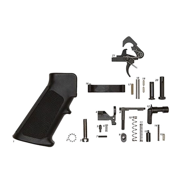 Picture of Ar-15 Lower Parts Kit With Grip W/ Qms Trigger