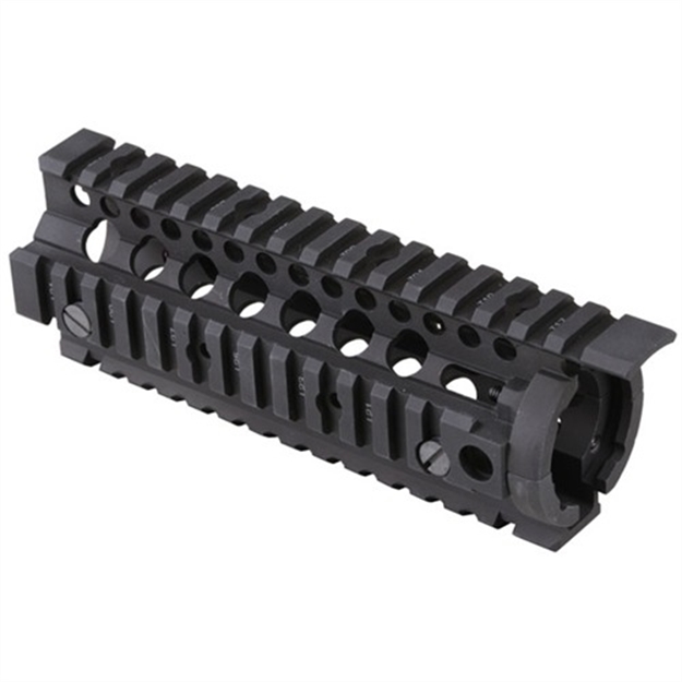 Picture of Daniel Defense 0100510001 Omega Rail  7" Carbine Length Style Made OF  Aluminum With Black Anodized Finish & Picatinny Rail For Ar-15 01-005-10001 852548002028