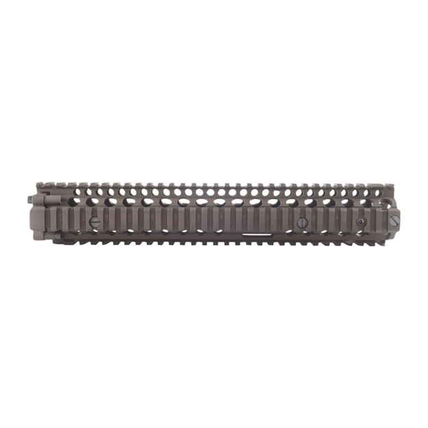 Picture of Daniel Defense 0100408001 M4a1 Ris II Handguard 12.25" 2-Piece, Free-Floating Style Made OF 6061-T6 Aluminum With Flat Dark Earth Anodized Finish & Picatinny Rail For Ar-15 01-004-08001