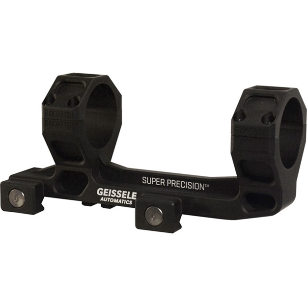 Picture of Geissele Automatics  Super Precision Scope Mount (Vortex 1-6) Scope Mount/Ring Combo Black Anodized 05329B 817953022061