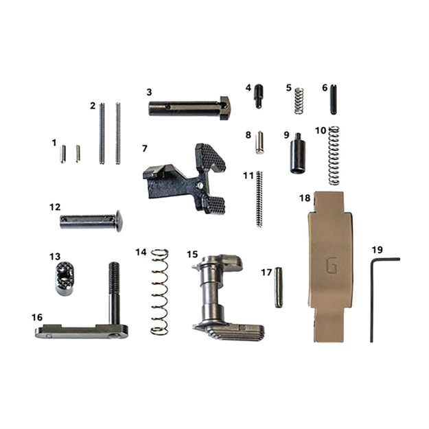 Picture of Ar-15 Super Duty Lower Parts Kit Ddc