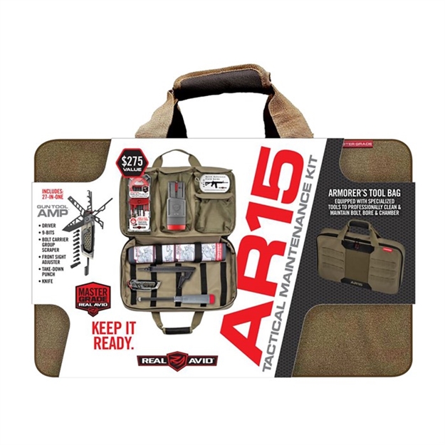Picture of Real Avid Avid Ar15 Tactical Maintenance Kit IN Tool Bag AVARTMK 813119013966
