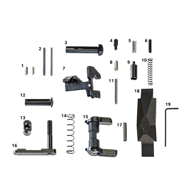 Picture of Geissele Automatics Llc Ultra Duty Lower Parts Kit 100037956