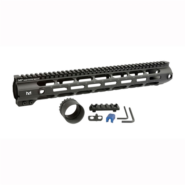 Picture of Midwest Industries Micr30815  Combat Handguard Ar-308/Lr-308 Black Hardcoat Anodized 15" 6061-T6 Aluminum MICRL30815
