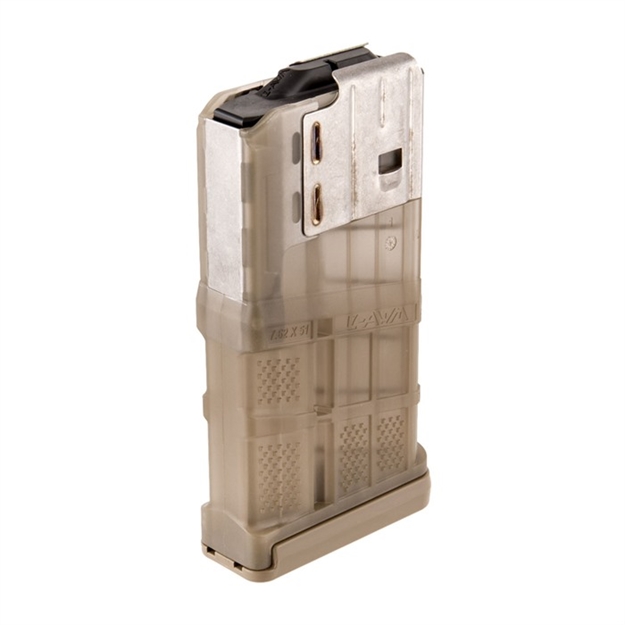 Picture of AR 308 L7awm Translucent Dark Earth 20-Rd Magazines L7-20-TDE 738435617141