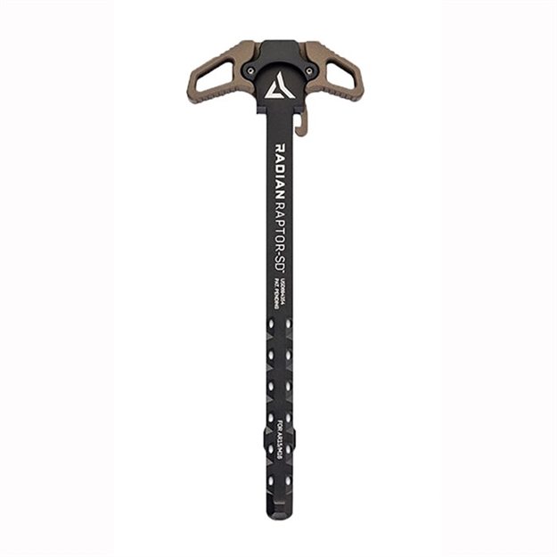 Picture of Ar-308 Raptor-Sd Charging Handle Ambidextrous Radian Brown