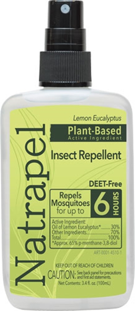 Picture of Arb Natrapel 30% Oil Lemon Eucalyptus 3.4Oz Pump Bug Spry 00066860 044224068606