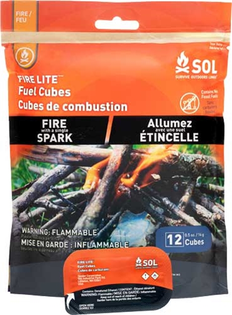Picture of Arb Sol Fire Lite Cubes 12 Cubes Per Bag