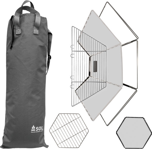 Picture of Arb Sol Flat Pack Fire Pit W/ SS Grill Grates W/Carry Case