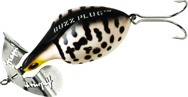 Picture of Arbogast Buzz Plug Topwater Buzz Bait, 2 7/8", 1 Oz, Coach Dog, Floating