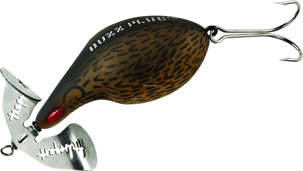 Picture of Arbogast Buzz Plug Topwater Buzz Bait, 2 7/8", 1 Oz, Rat, Floating