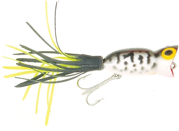 Picture of Arbogast Hula Popper Topwater Popper, 1 1/4", 3/16 Oz, Coach Dog, Floating