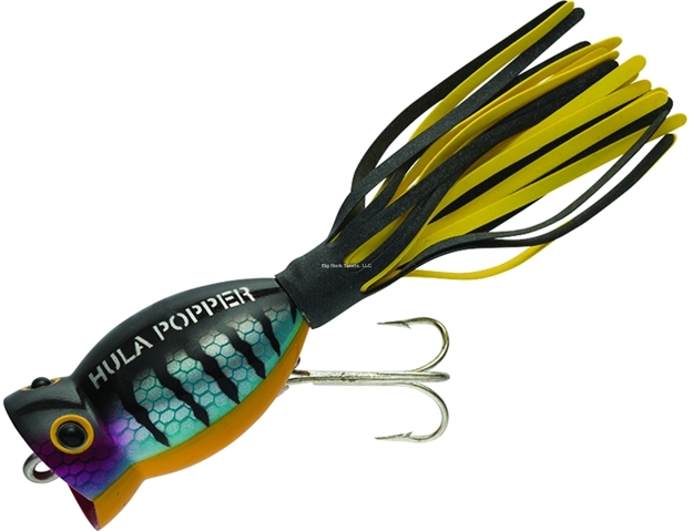 Picture of Arbogast Hula Popper Topwater Popper, 1 3/4", 1/4 Oz, Perch, Floating G770-Pbs