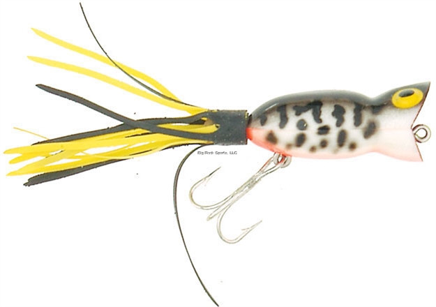 Picture of Arbogast Hula Popper Topwater Popper, 2 1/4, 5/8 Oz, Coach Dog Orange Belly, Floating