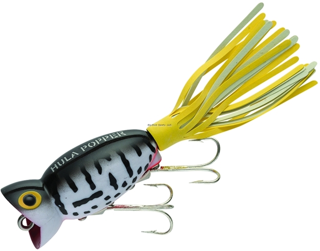 Picture of Arbogast Hula Popper Topwater Popper, 2", 3/8 Oz, Coach Dog/Orange Belly, Floating