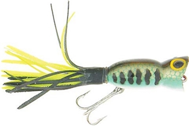 Picture of Arbogast Hula Popper Topwater Popper, 2", 3/8 Oz, Perch, Floating G760-05