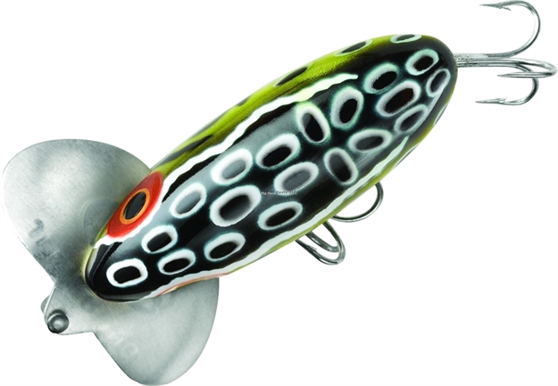Picture of Arbogast Jitterbug Topwater Lure, 2 1/2", 3/8 Oz, Cricket Frog, Floating