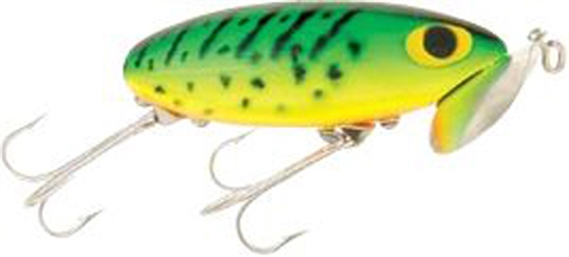 Picture of Arbogast Jitterbug Topwater Lure, 2 1/2", 3/8 Oz, Firetiger, Floating G600-115