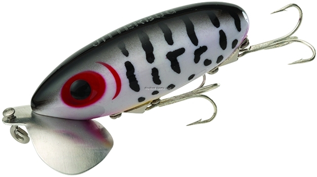 Picture of Arbogast Jitterbug Topwater Lure, 2 1/2", 3/8 Oz, Wounded Coachdog, Floating
