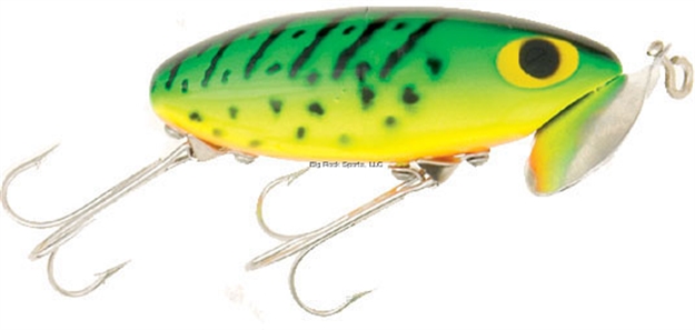 Picture of Arbogast Jitterbug Topwater Lure, 2", 1/4 Oz, Firetiger, Floating