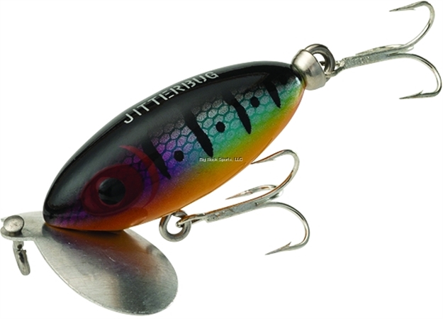 Picture of Arbogast Jitterbug Topwater Lure, 2", 1/4 Oz, Wounded Perch, Floating