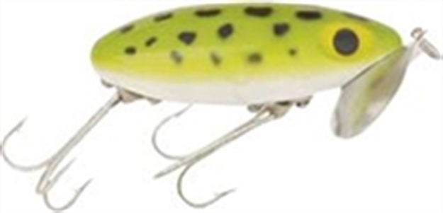 Picture of Arbogast Jitterbug Topwater Lure, 3", 5/8 Oz, Black, Floating G650-02