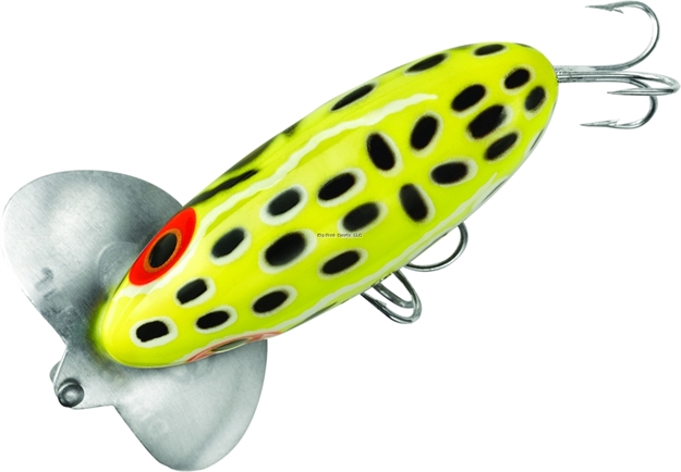 Picture of Arbogast Jitterbug Topwater Lure, 3", 5/8 Oz, Swamp Frog, Floating
