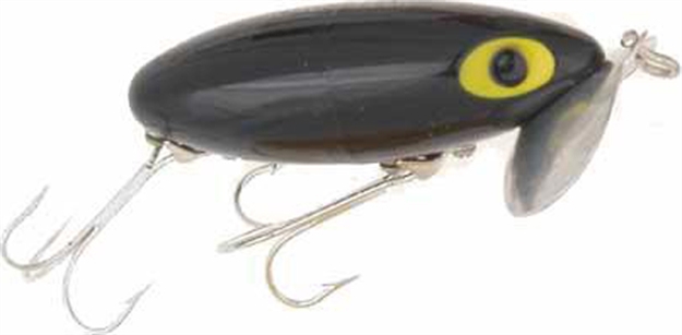 Picture of Arbogast Jitterbug XL Musky Topwater Lure, 4 1/2", 1 1/4 Oz, Black G700-02