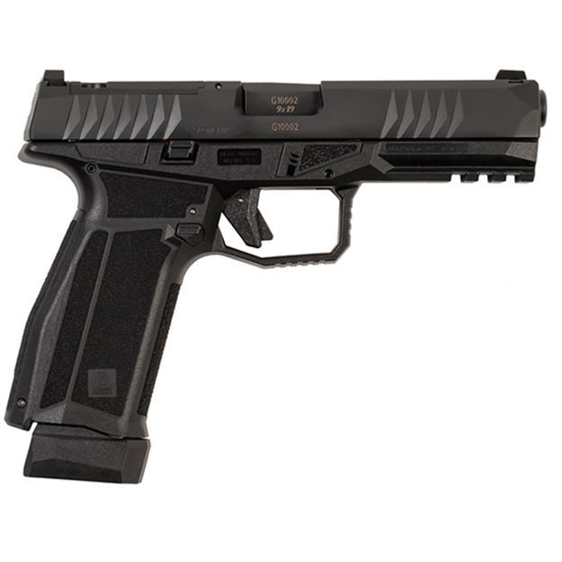 Picture of Arex Defense Global Ordnance Arex Delta L OR 9Mm 4.5" Blk 17Rd & 19Rd 602377