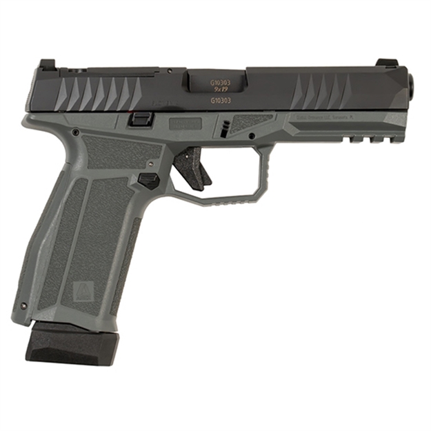 Picture of Arex Defense  Global Ordnance Arex Delta L OR 9Mm 4.5" Gry 17Rd & 19Rd 602433