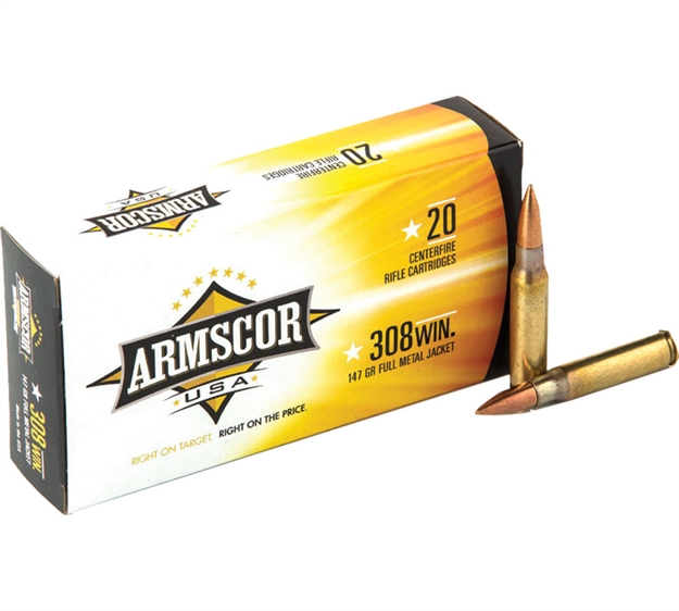 Picture of Armscor Fac300aac1n Usa  300Blackout 147Gr Full Metal Jacket 20 Per Box/10 Case 812285021089 -