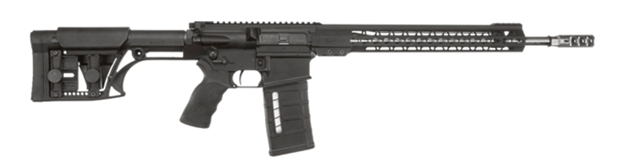 Picture of Armalite Armalite Ar10 3-Gun, 7.62X51mm, 18" Match Grade Barrel, Optics Rail, Luth-Ar Mba-1 Stock, Black, 25-Rd AR103GN18 651984015933