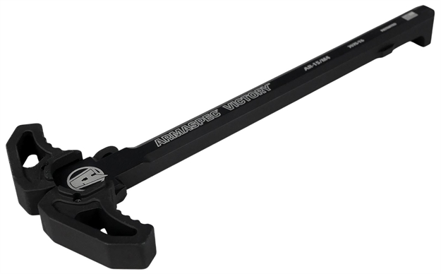 Picture of  Armaspec Arm161-Blk Victory Charging Handle Black Aluminum Ambidextrous Hand